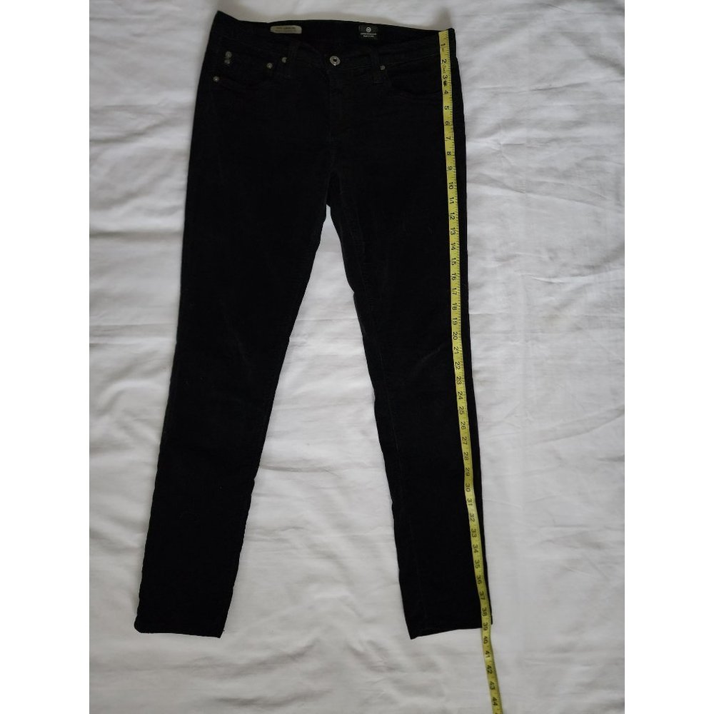 AG‎ Adriano Goldschmied Women's Black The Legging Super Skinny Fit Jeans Size 30 - Picture 10 of 10